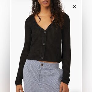 Free People Game On Cardigan